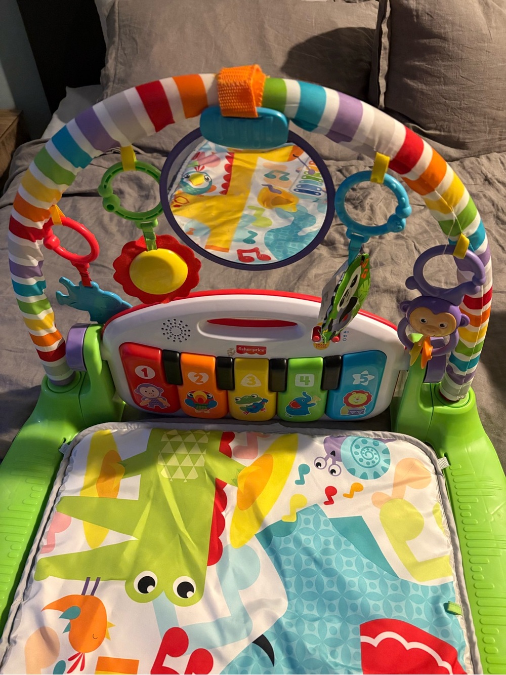 Fisher Price kick and play piano gym
